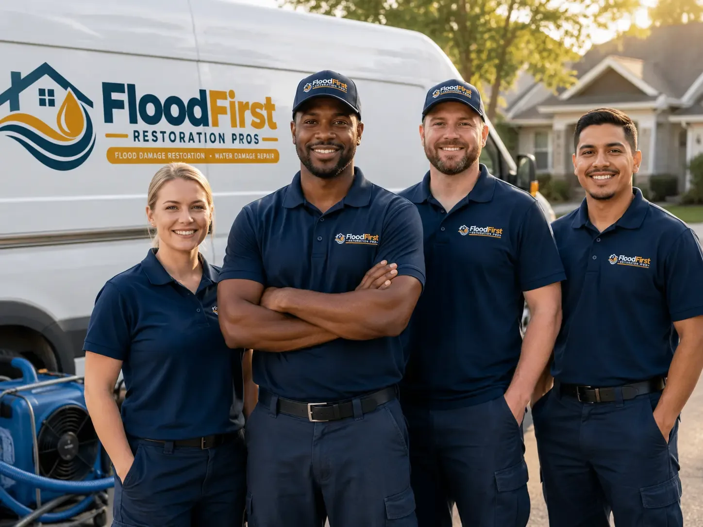 Flood Damage Restoration company in Rule, TX