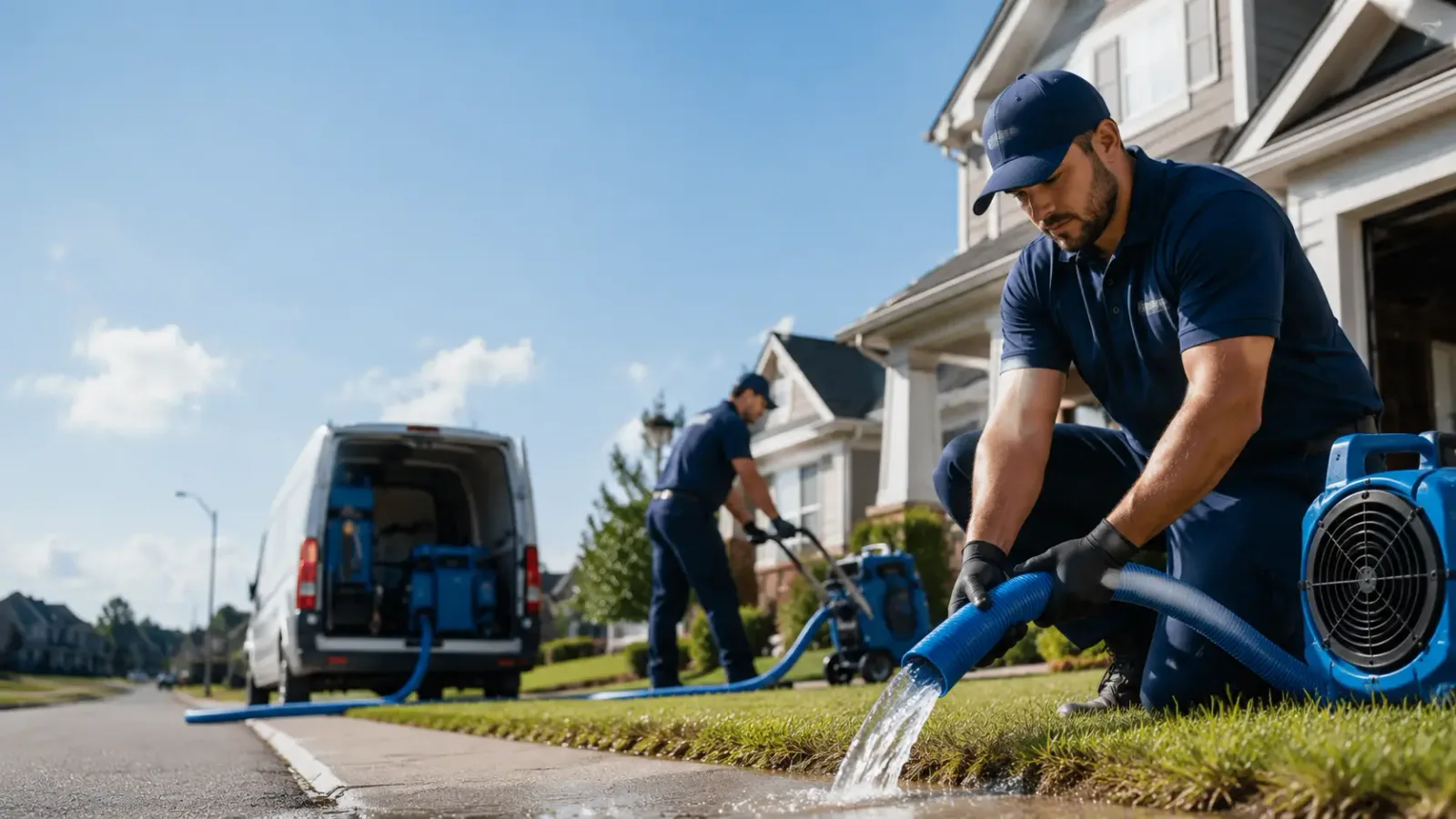 Flood Damage Restoration in Rule, TX